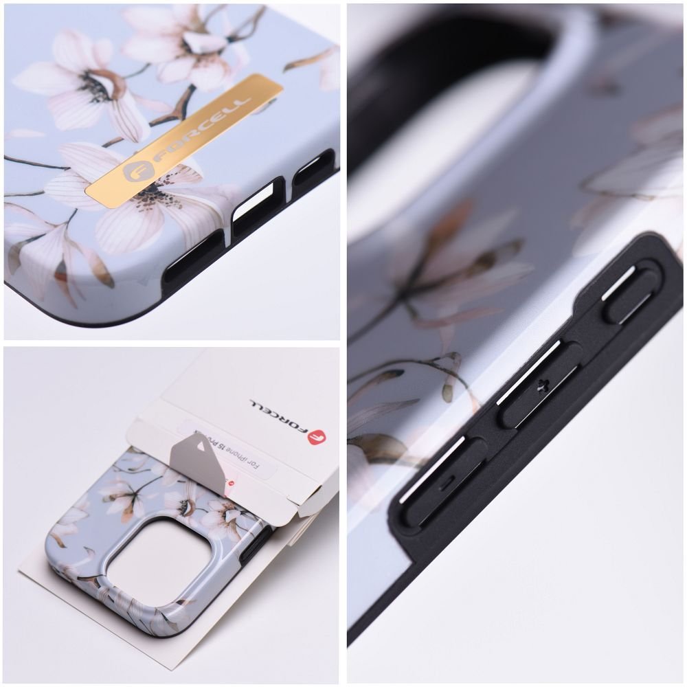 Case for iPhone 14 PLUS Forcell F-Protect Mirage compatible with Magsafenspring flowers | Tech A Break