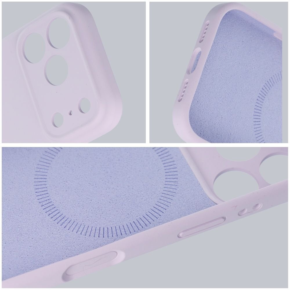 Case for iPhone 16 Forcell F-Protect Rubber Premium compatible with MagSafenmauve | Tech A Break