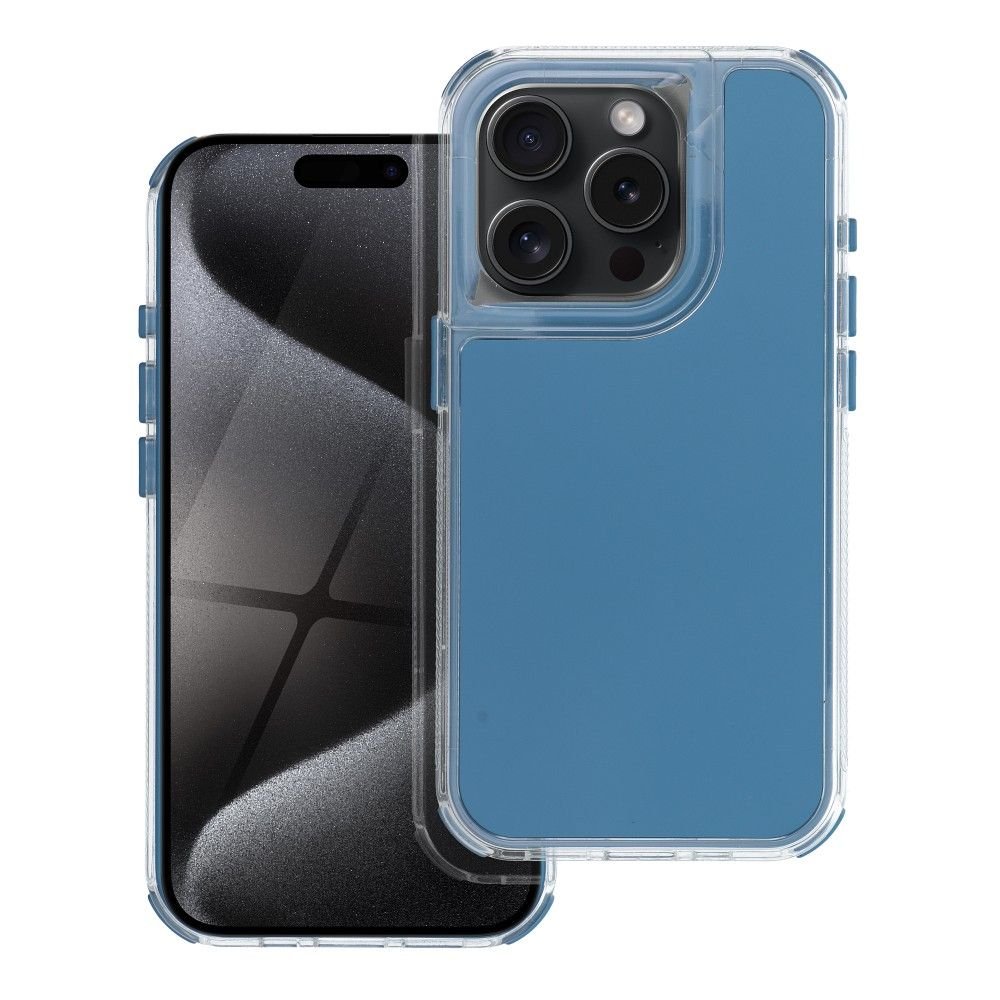 Case for iPhone 15 PRO MAX Matrix blue - Image 2