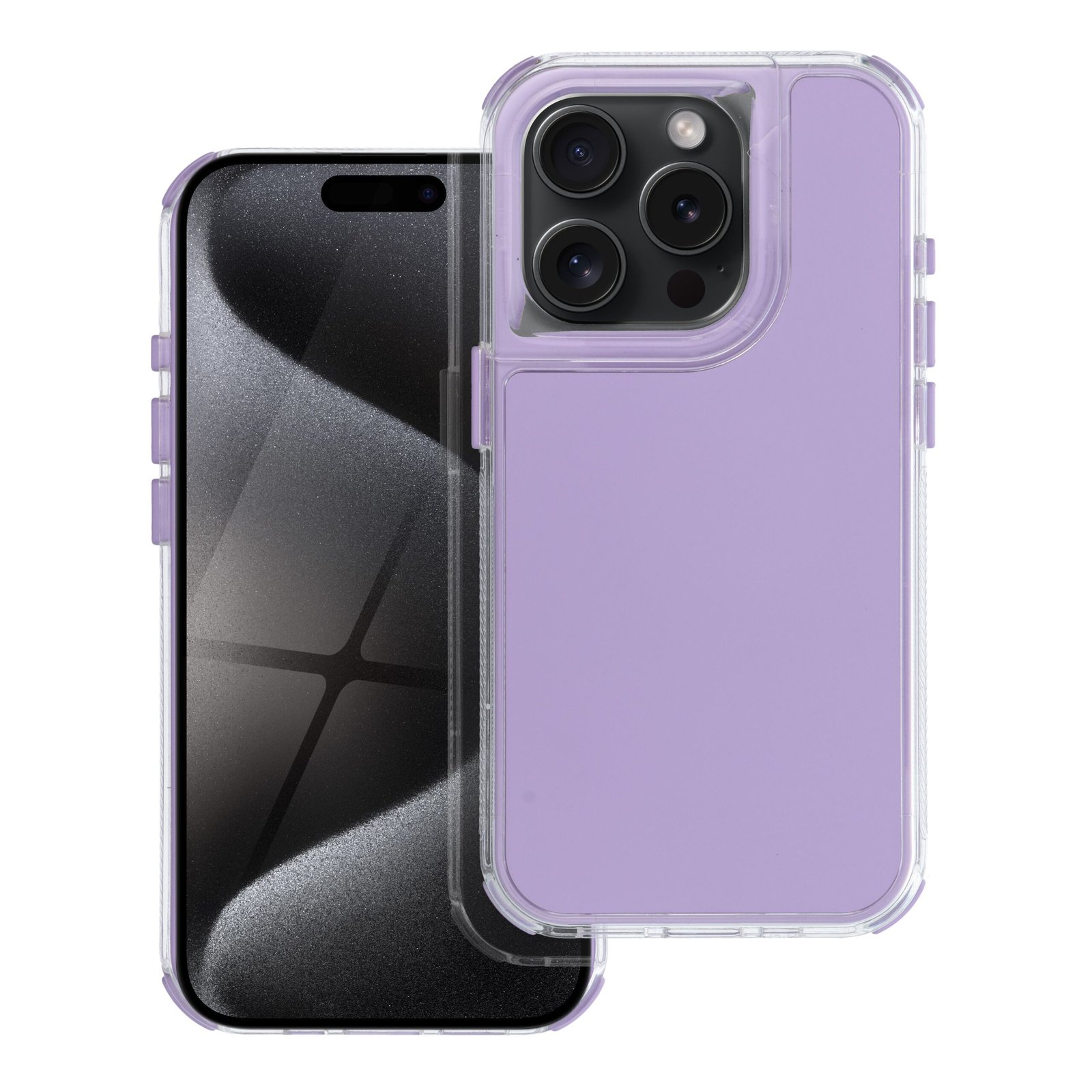 Case for iPhone 15 Matrix light violet - Image 2