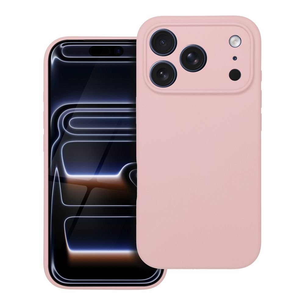 Case for iPhone 17 PRO Silicone 2mm powder pink | Tech A Break