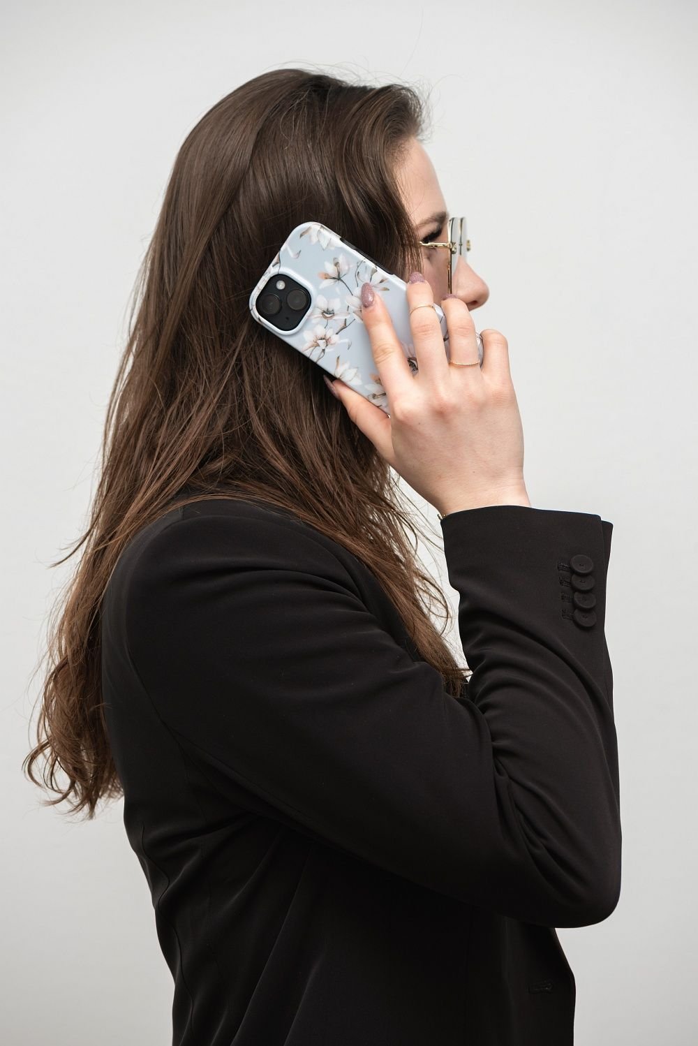 Case for iPhone 14 PLUS Forcell F-Protect Mirage compatible with Magsafenspring flowers | Tech A Break