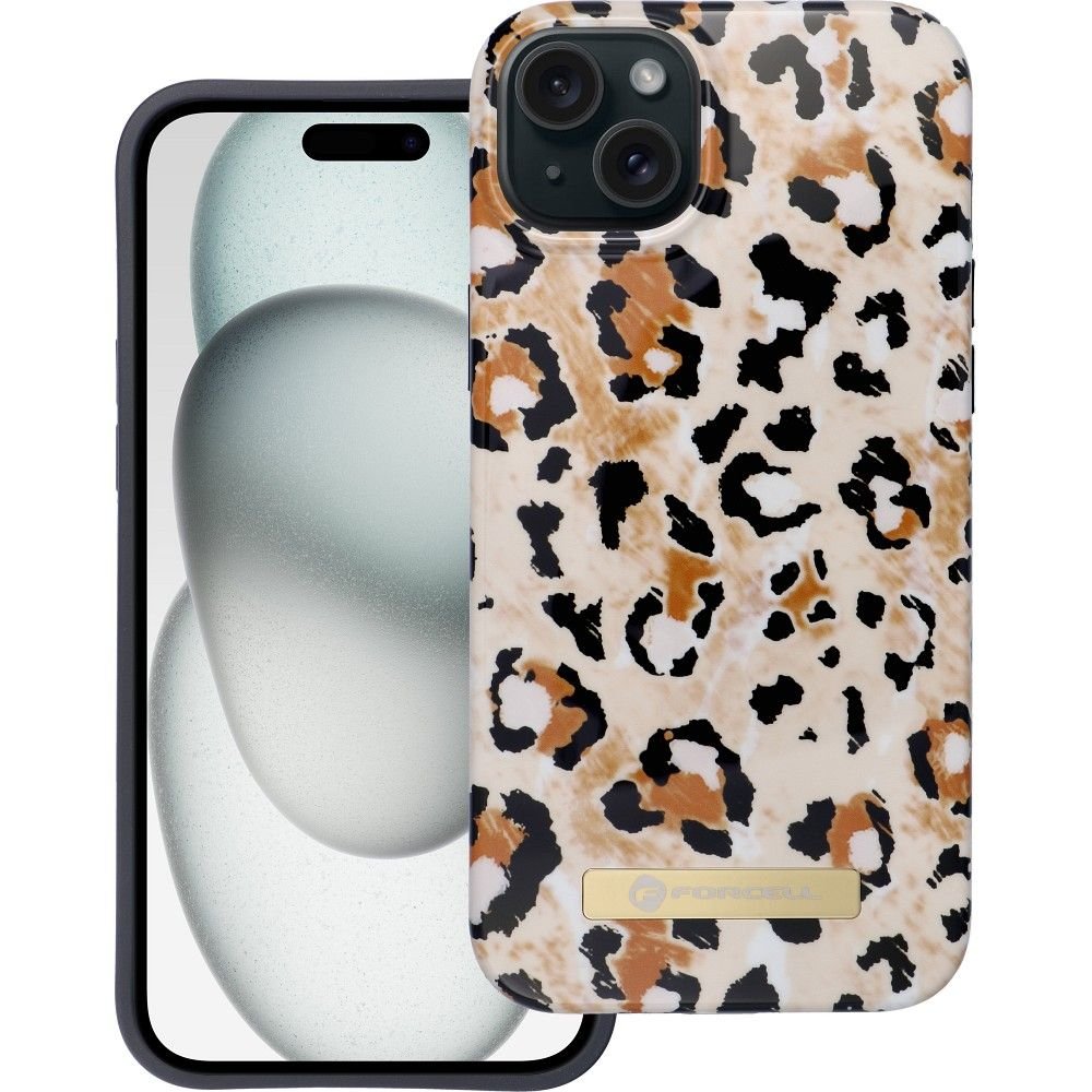 Case for iPhone 15 PLUS Forcell F-Protect Mirage compatible with Magsafenwild panther | Tech A Break