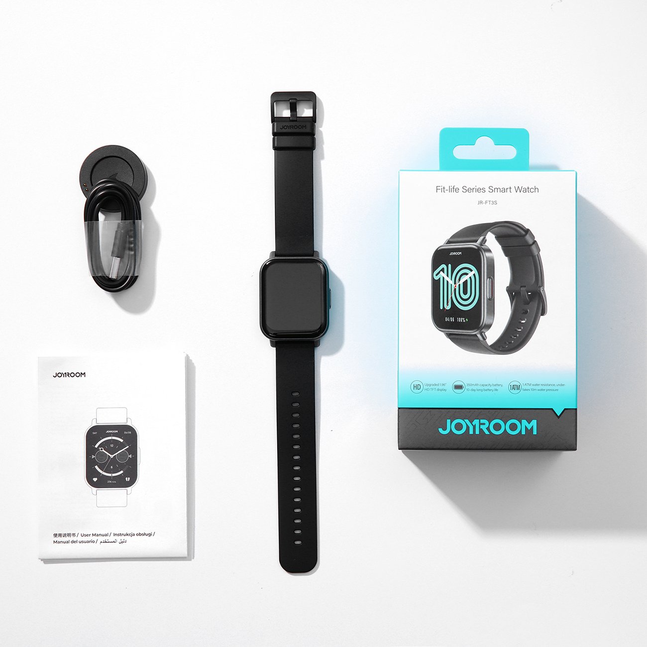 Joyroom Fit-Life JR-FT3S smartwatch with call answering function - gray - Image 8