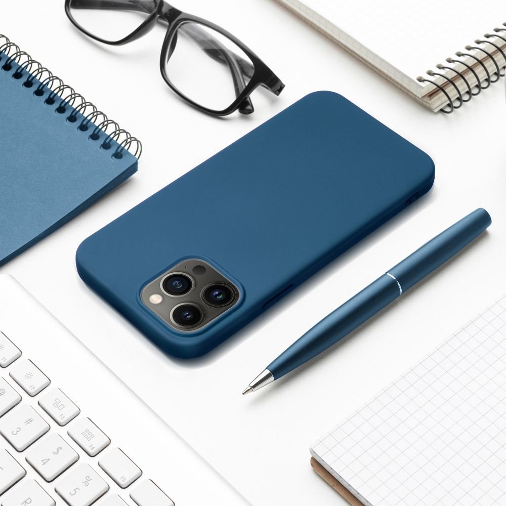 SILICONE case for IPHONE 17 blue | Tech A Break
