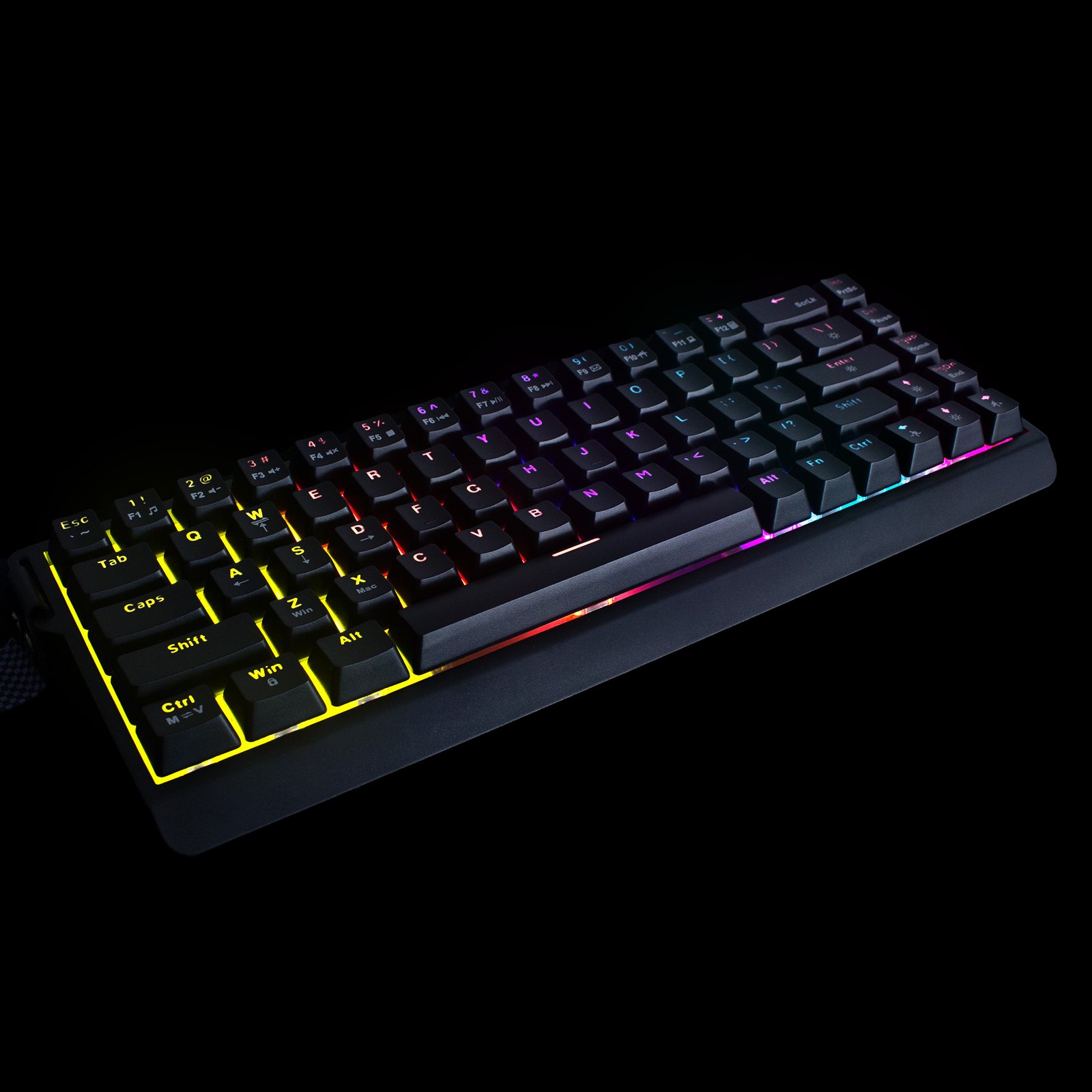 Wozinsky WKGP-1165 Mechanical Gaming Keyboard with RGB Backlight - Black - Image 8