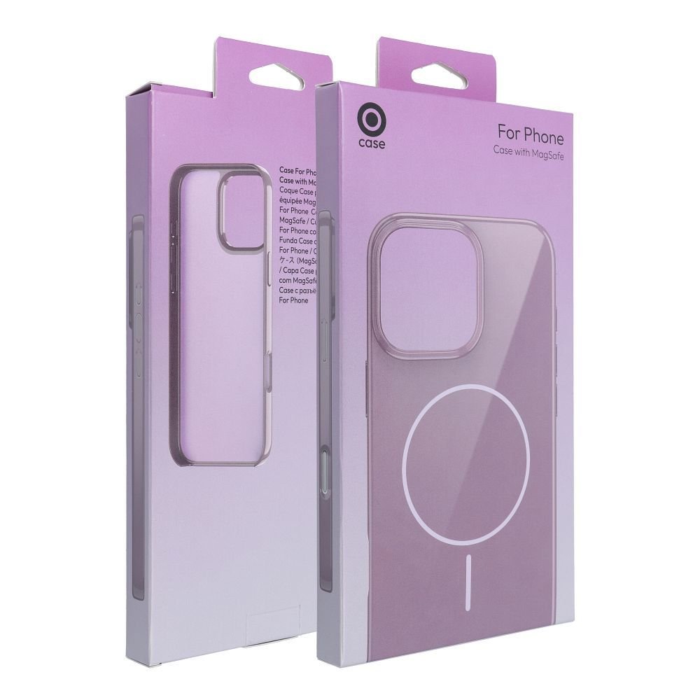 Case for iPhone 16 PRO Glossy Mag Cover compatible with MagSafe purple | Tech A Break