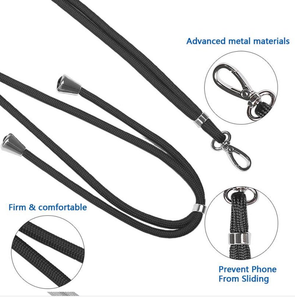 Universal neck strap for phones navy blue | Tech A Break