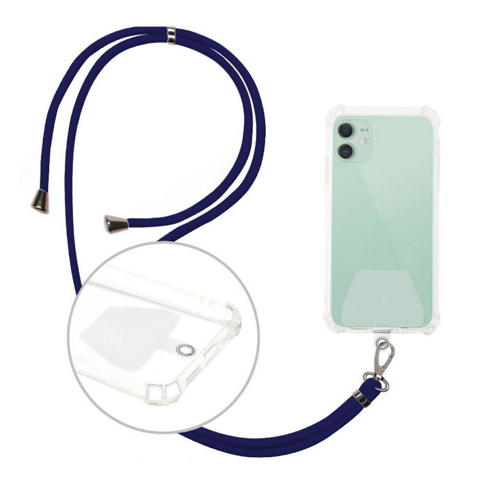 Universal neck strap for phones navy blue | Tech A Break