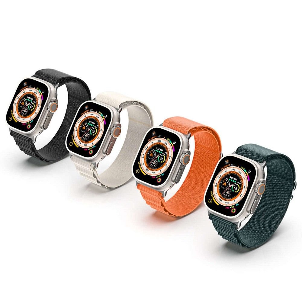 DUX DUCIS strap GS nylon for Apple Watch 42 / 44 / 45 / 49 mm olive | Tech A Break