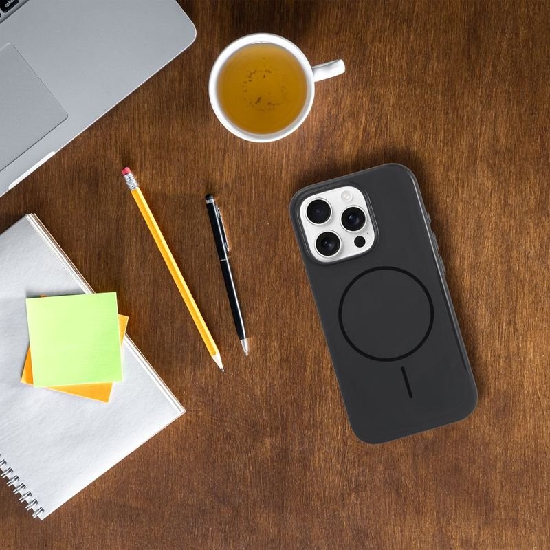 Case for iPhone 17 PRO MAX Glossy Mag Cover compatible with MagSafe black | Tech A Break