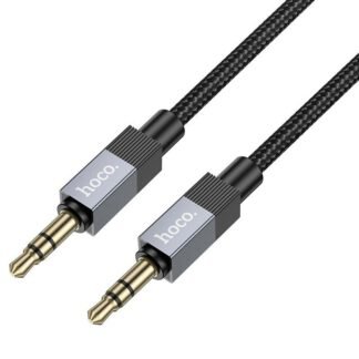 Cable AUX Jack 3,5 mm (male) to Jack 3,5 mm (male) Hoco 1 m UPA32 black | Tech A Break