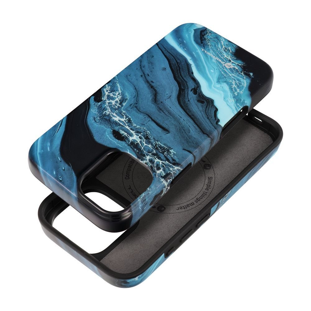 Case for iPhone 16 PLUS Forcell F-Protect Mirage compatible with Magsafe Military Drop-Test deep sea | Tech A Break
