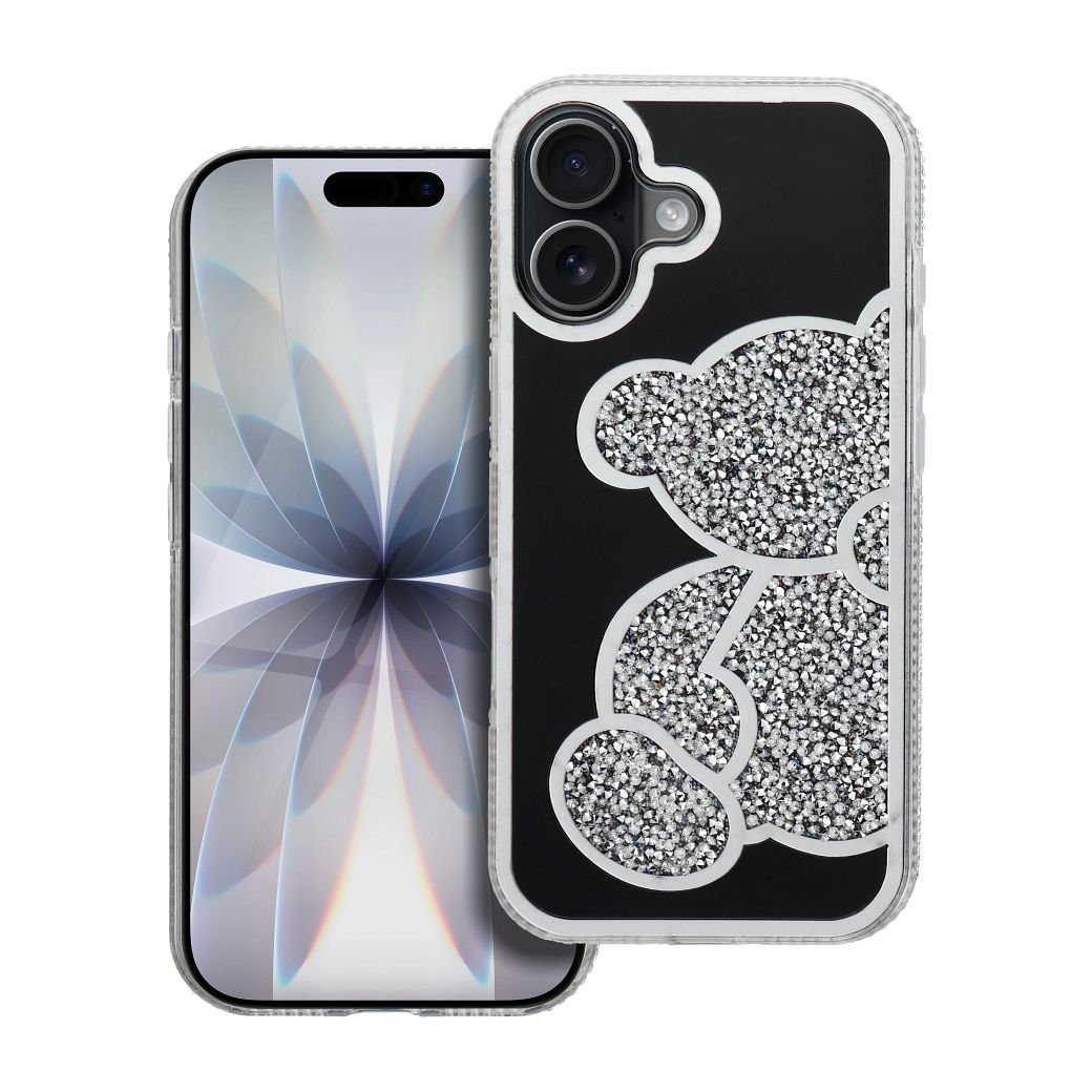 TEDDY BEAR Case for IPHONE 17 silver | Tech A Break