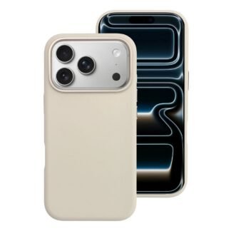 Case for iPhone 17 PRO Forcell F-Protect Frame Premium compatible with Magsafe antique white | Tech A Break