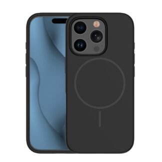 Silicone Thin Mag case for iPhone 16 Pro 6,3` black | Tech A Break