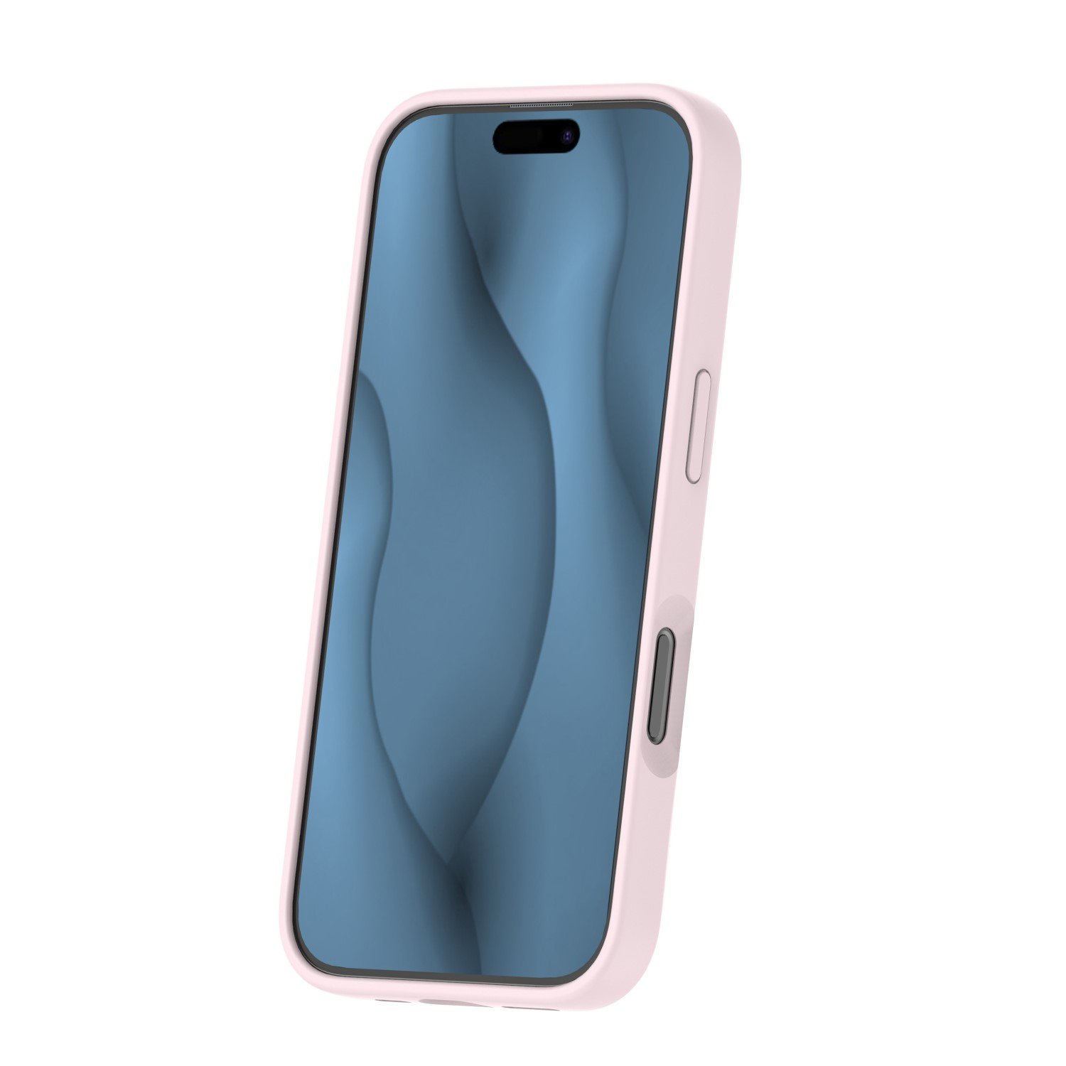Silicone Thin Mag case for iPhone 16 Pro 6,3` light pink | Tech A Break