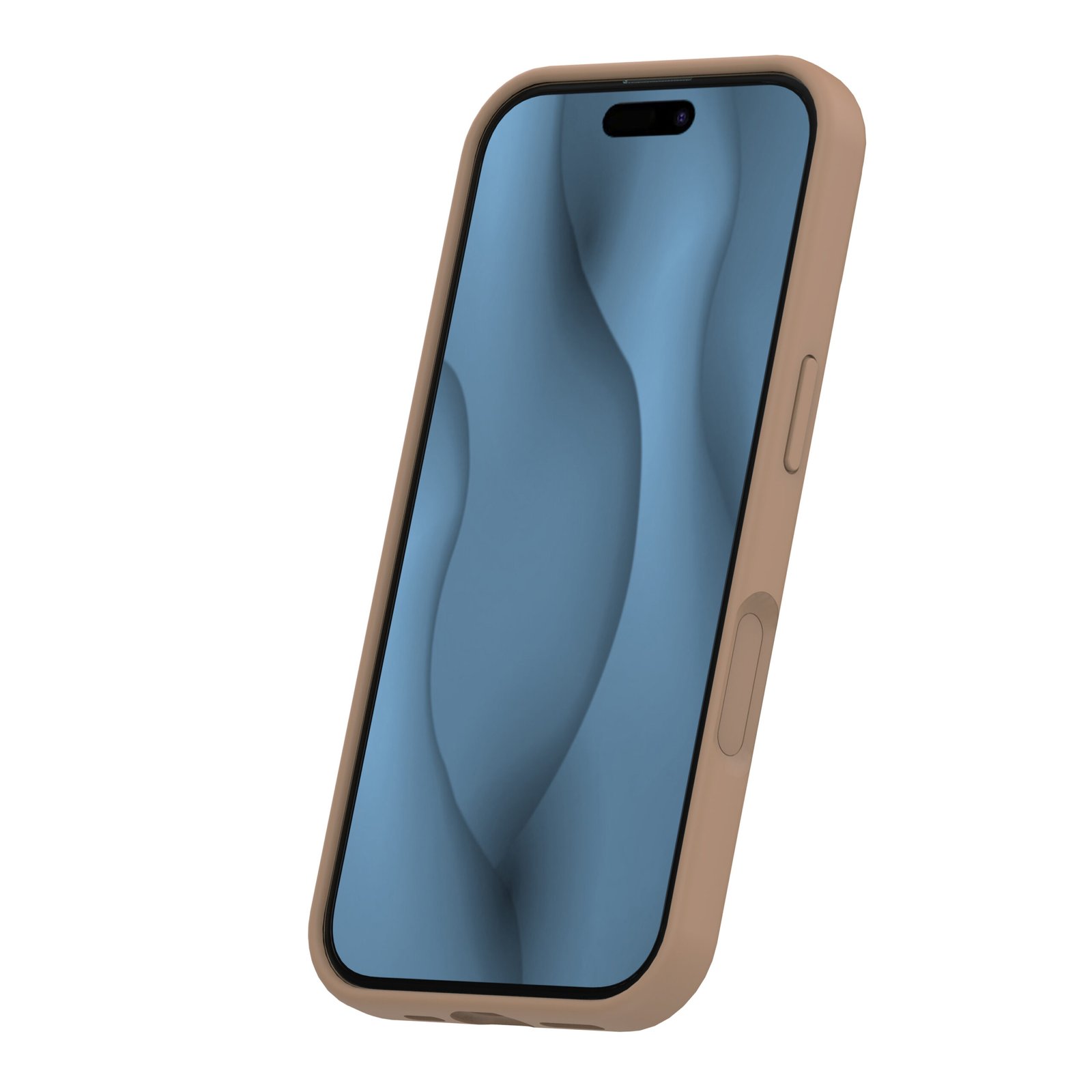 Silicone Thin Mag case for iPhone 17 6,3` brown | Tech A Break