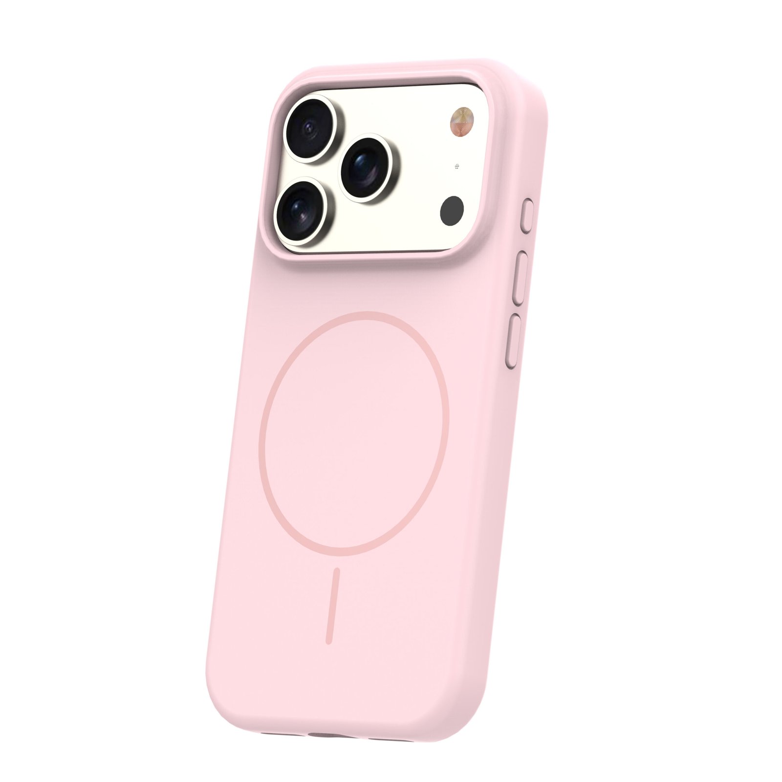 Silicone Thin Mag case for iPhone 17 Pro 6,3` light pink | Tech A Break