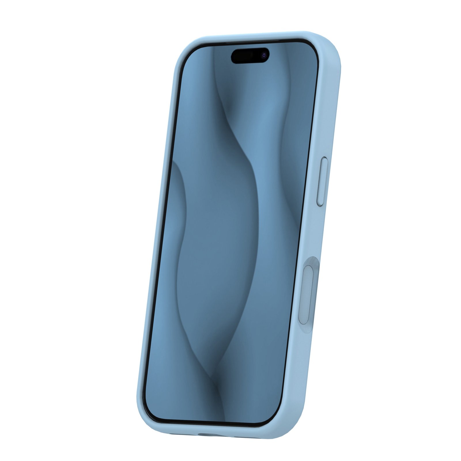 Silicone Thin Mag case for iPhone 17 Pro 6,3` light blue | Tech A Break