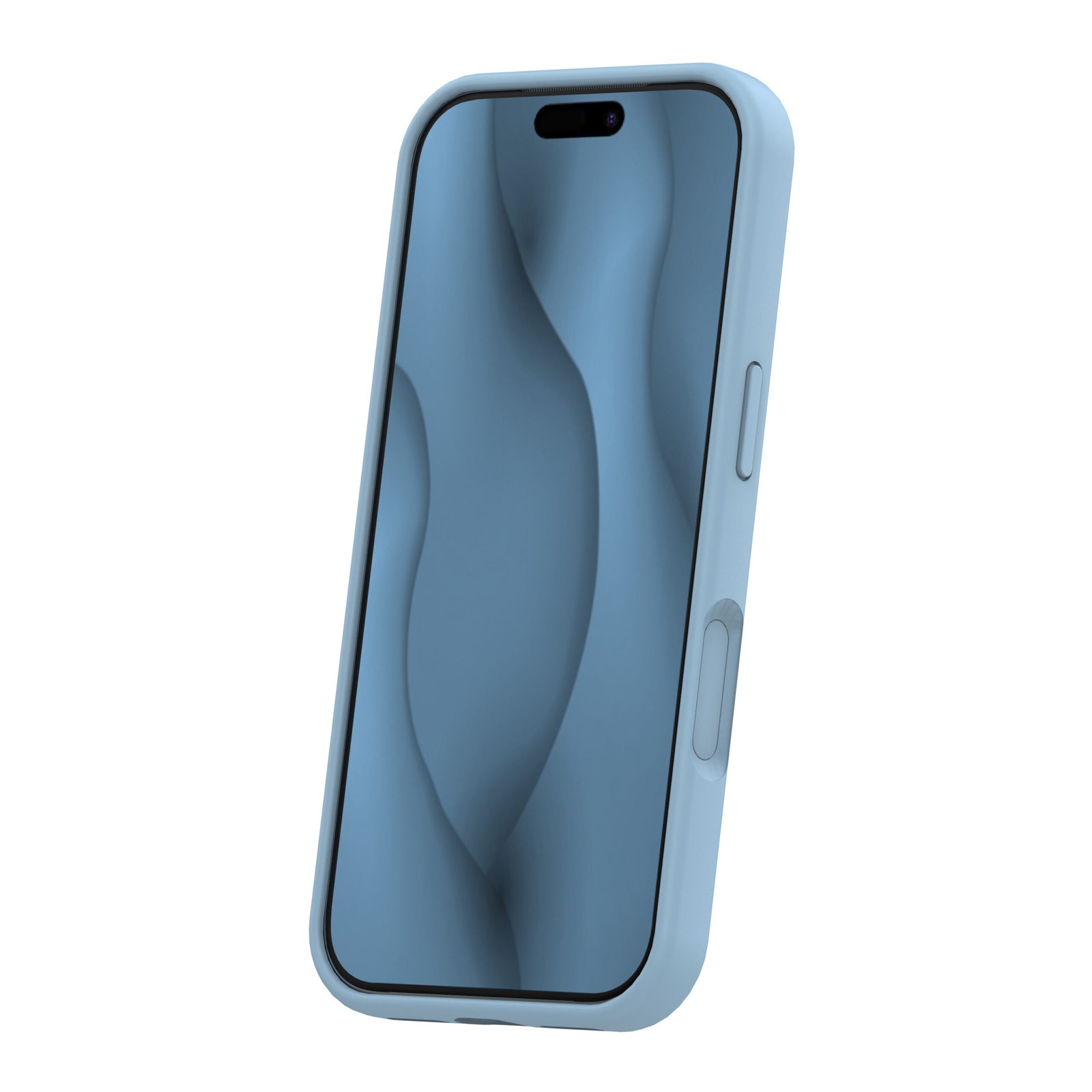 Silicone Thin Mag case for iPhone 17 Pro Max 6,9` light blue | Tech A Break