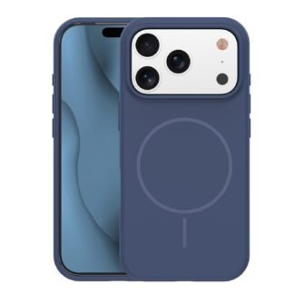 Silicone Thin Mag case for iPhone 17 Pro 6,3` dark blue | Tech A Break