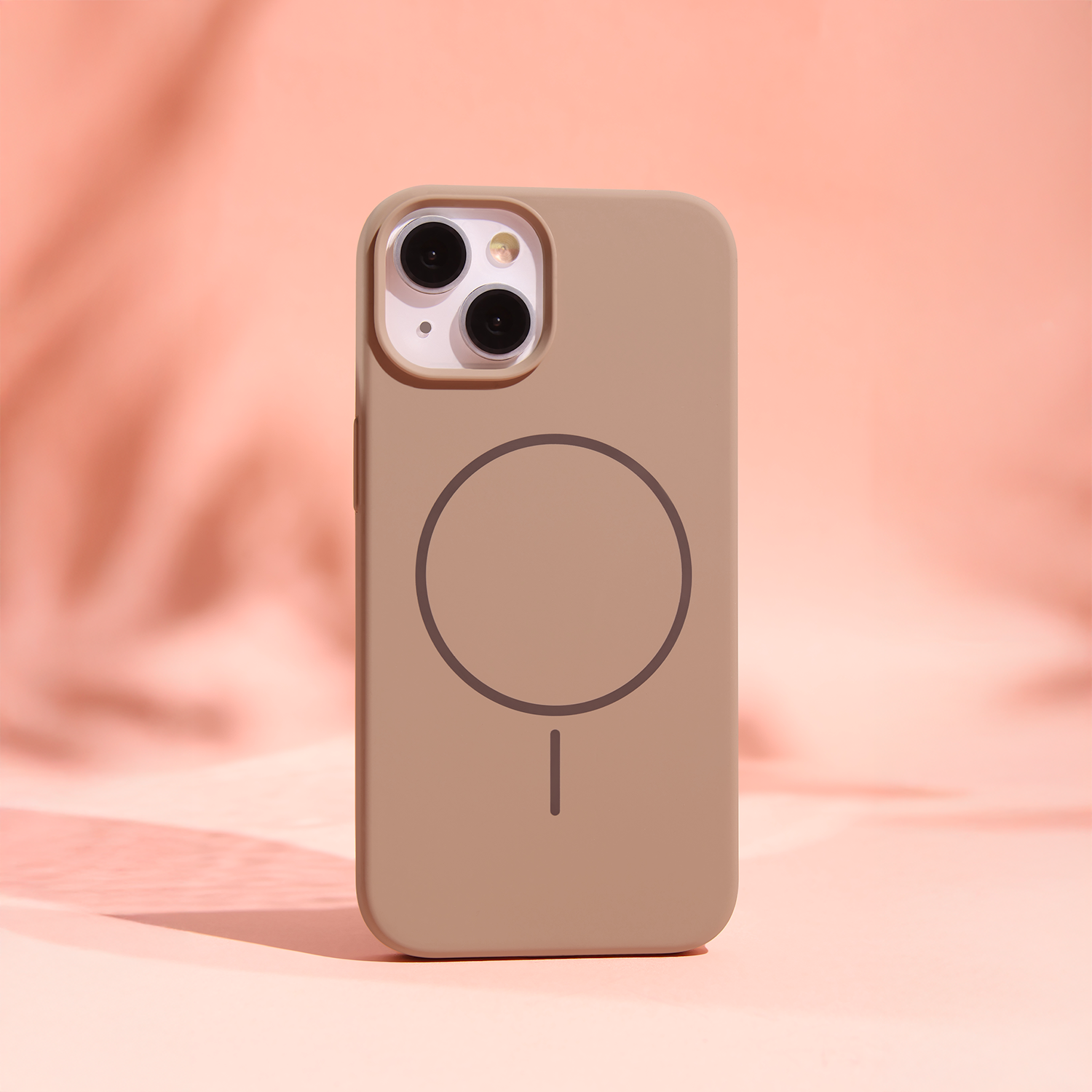 Silicone Thin Mag case for iPhone 16 Pro 6,3` brown | Tech A Break