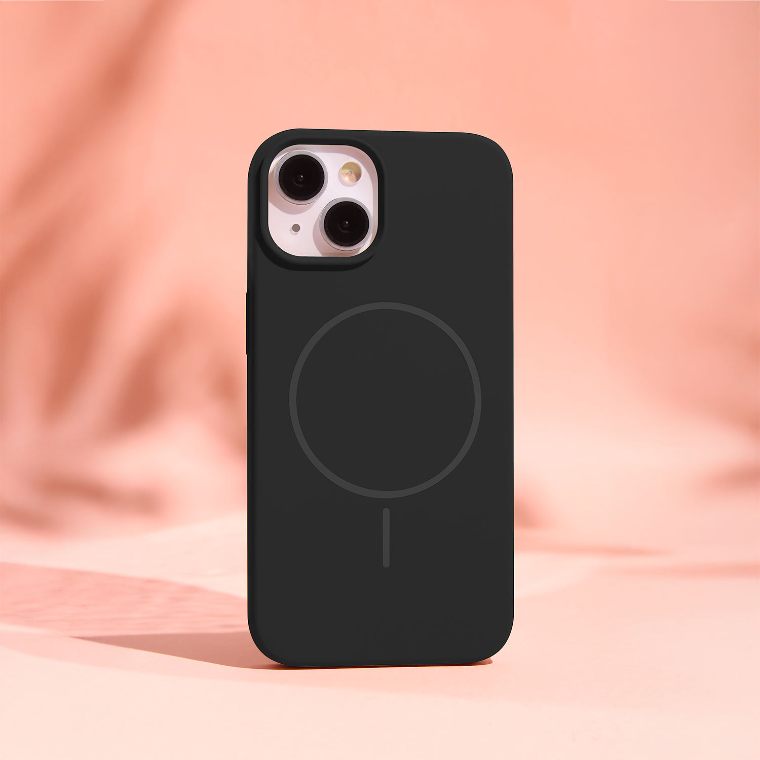 Silicone Thin Mag case for iPhone 16 Pro 6,3` black | Tech A Break