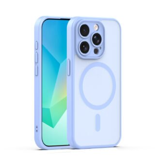 Mag Matt case for iPhone 15 Pro 6,1` light blue | Tech A Break