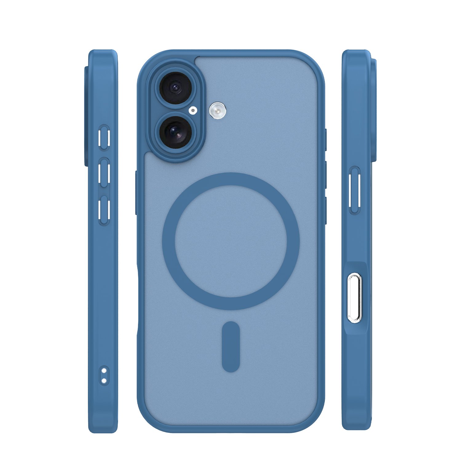 Mag Matt case for iPhone 17 6,3“ dark blue camera protection | Tech A Break