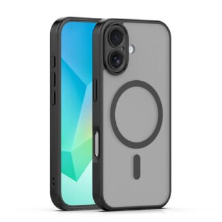 Mag Matt case for iPhone 16 6,1` black camera protection | Tech A Break