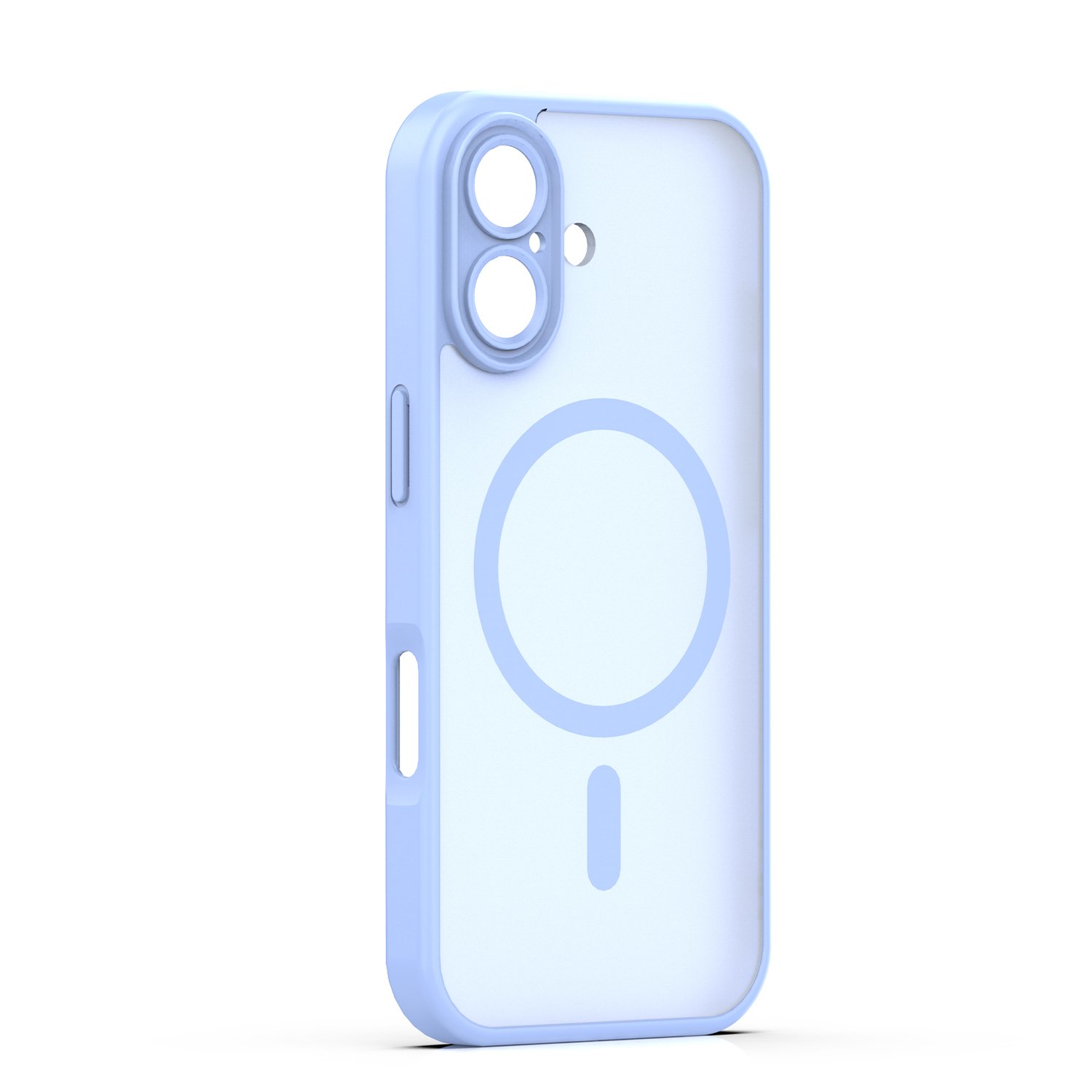 Mag Matt case for iPhone 17 6,3“ light blue camera protection | Tech A Break
