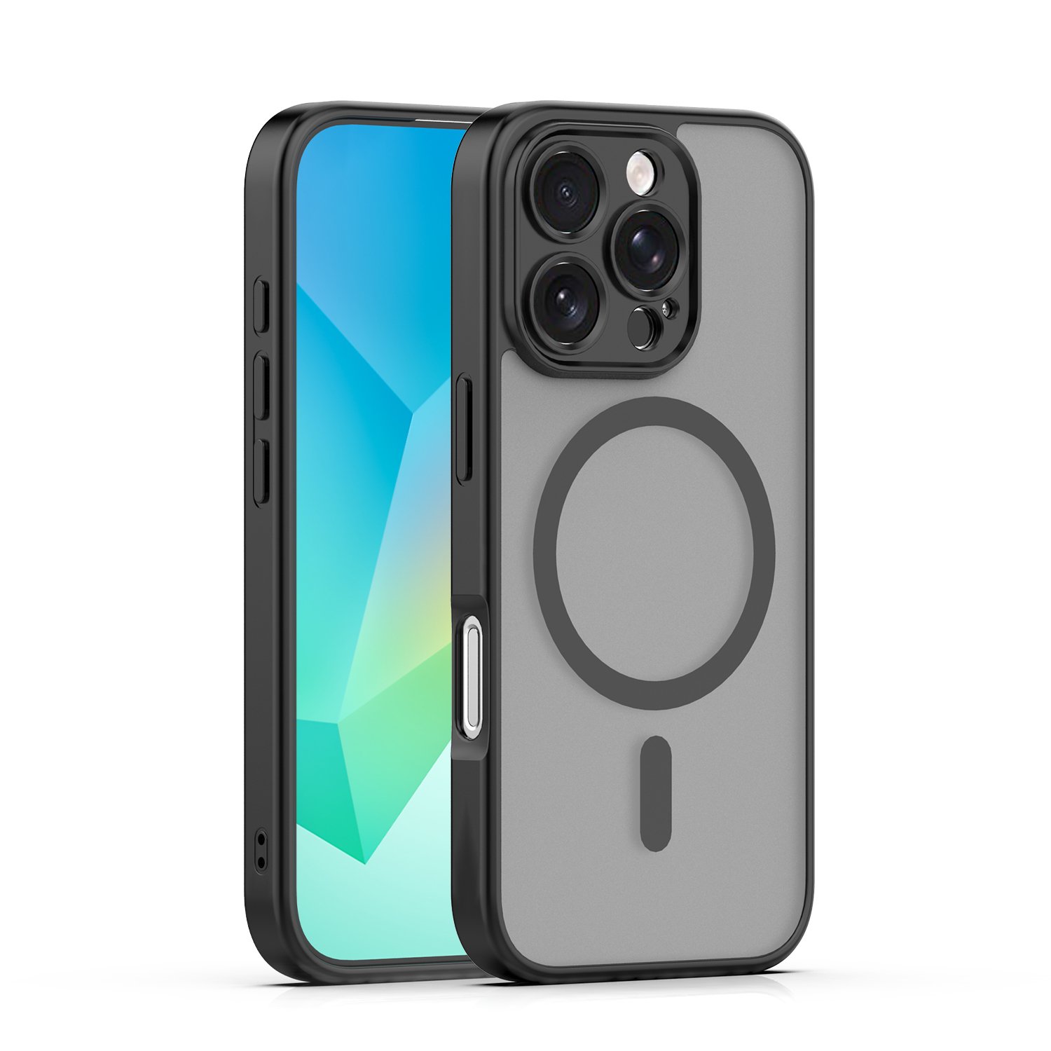 Mag Matt case for iPhone 16 Pro 6,3` black camera protection | Tech A Break