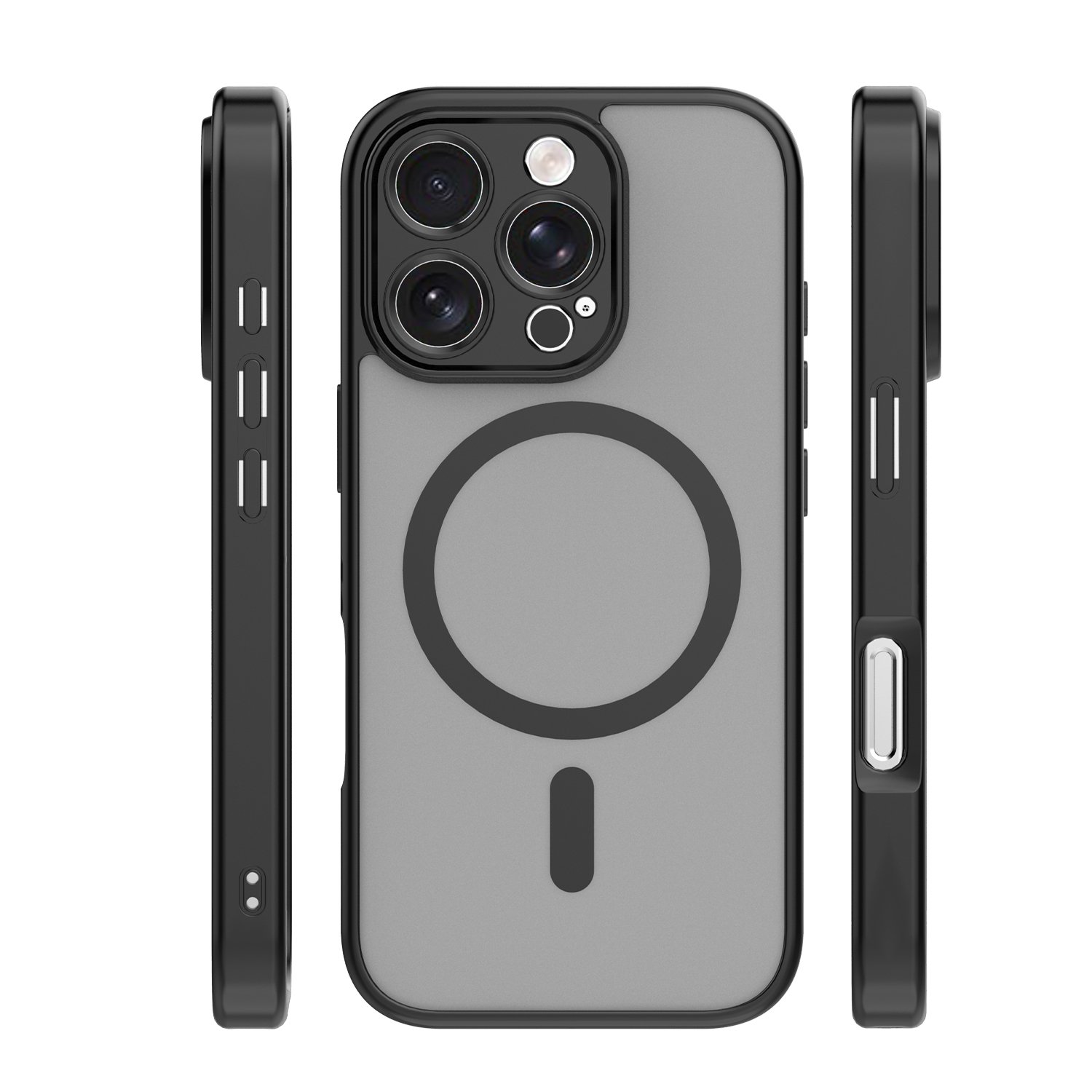 Mag Matt case for iPhone 16 Pro 6,3` black camera protection | Tech A Break