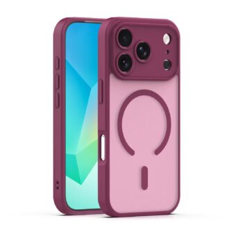 Mag Matt case for iPhone 17 Pro Max 6,9“ maroon | Tech A Break