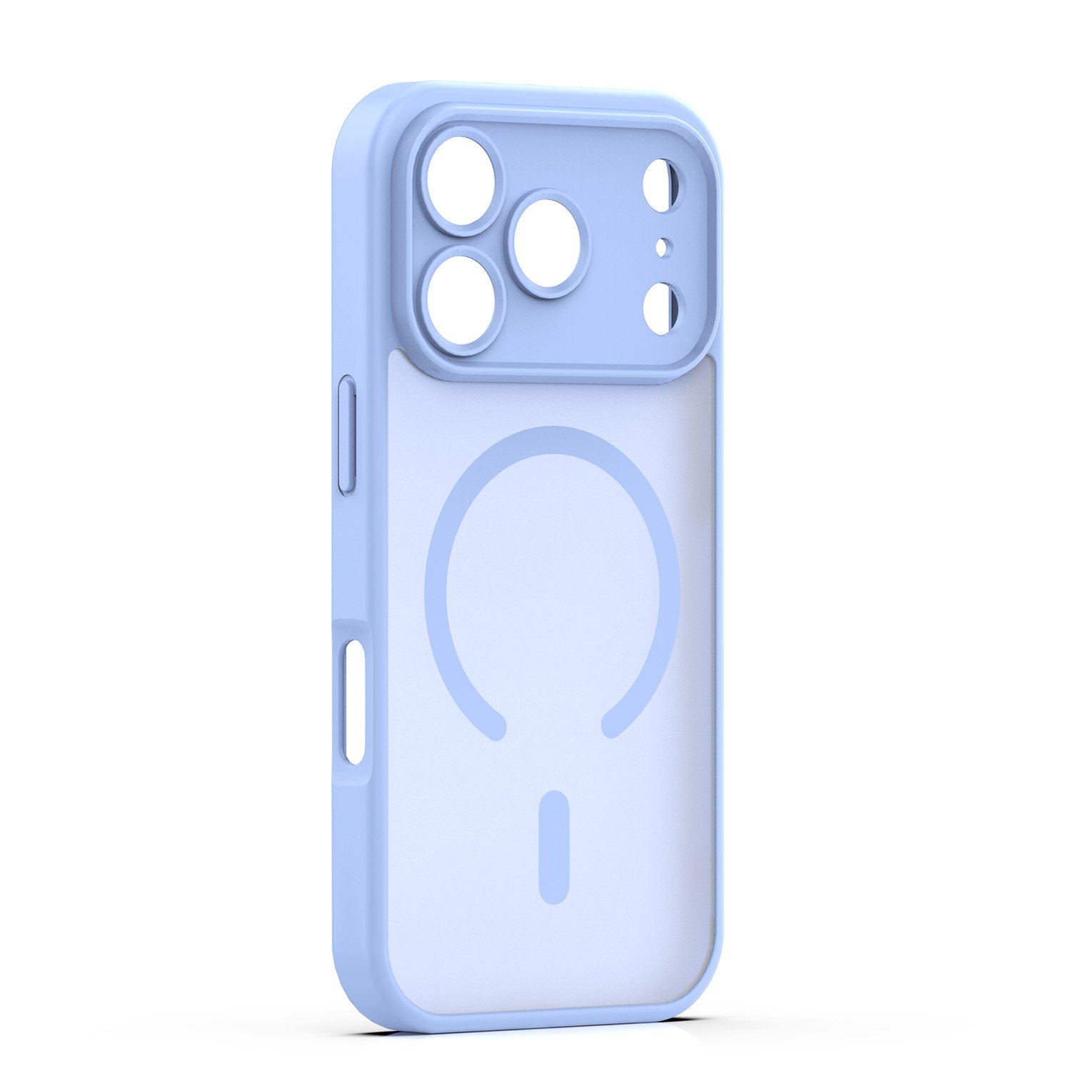 Mag Matt case for iPhone 17 Pro 6,3“ light blue camera protection | Tech A Break