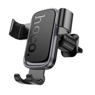 Gravity car phone holder Hoco air vent H80 black and gray | Tech A Break