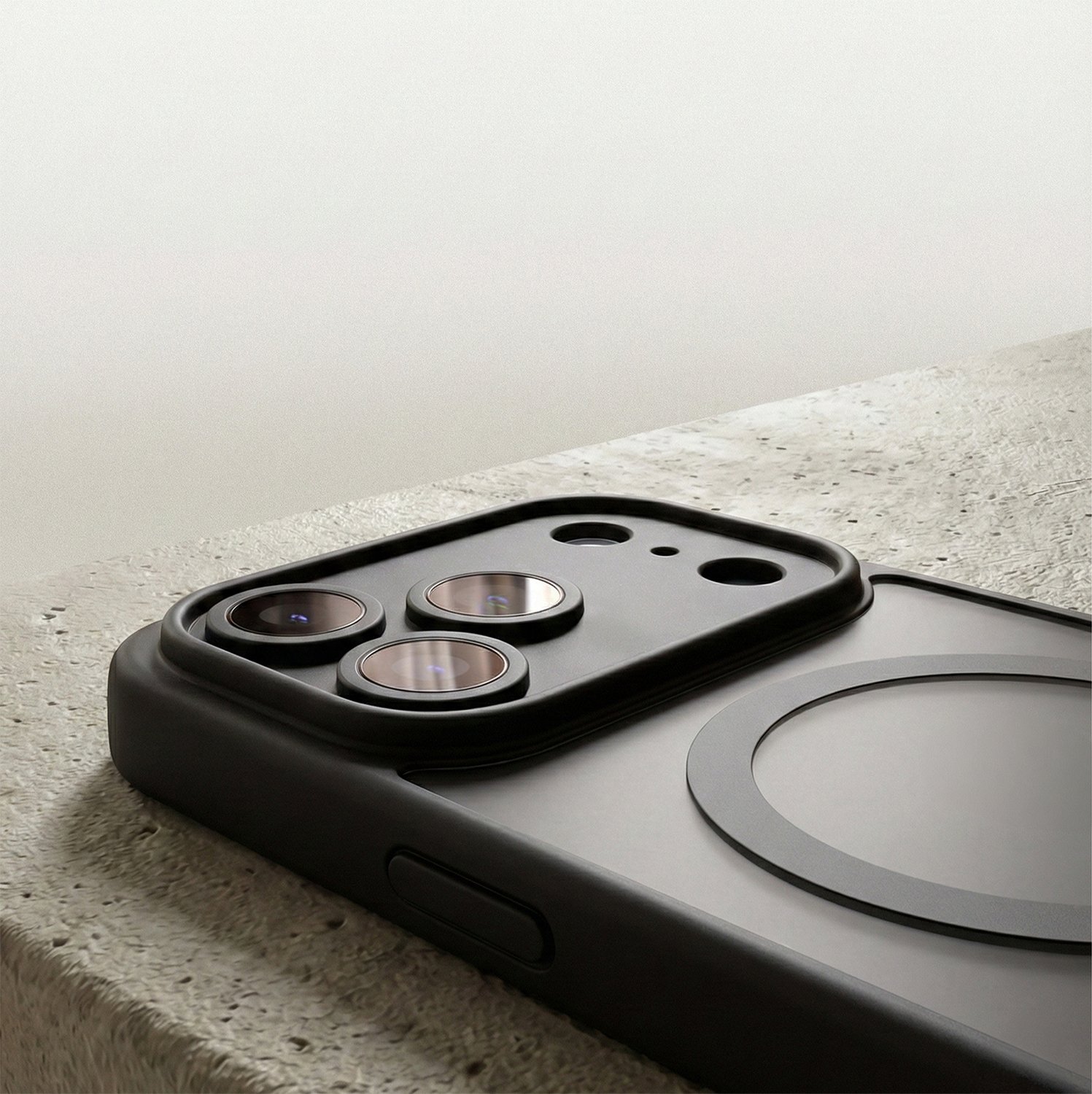 Mag Matt case for iPhone 16 Pro 6,3` black camera protection | Tech A Break
