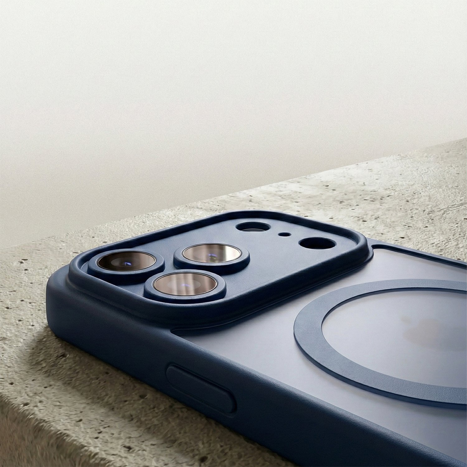 Mag Matt case for iPhone 16 Pro Max 6,9` dark blue camera protection | Tech A Break