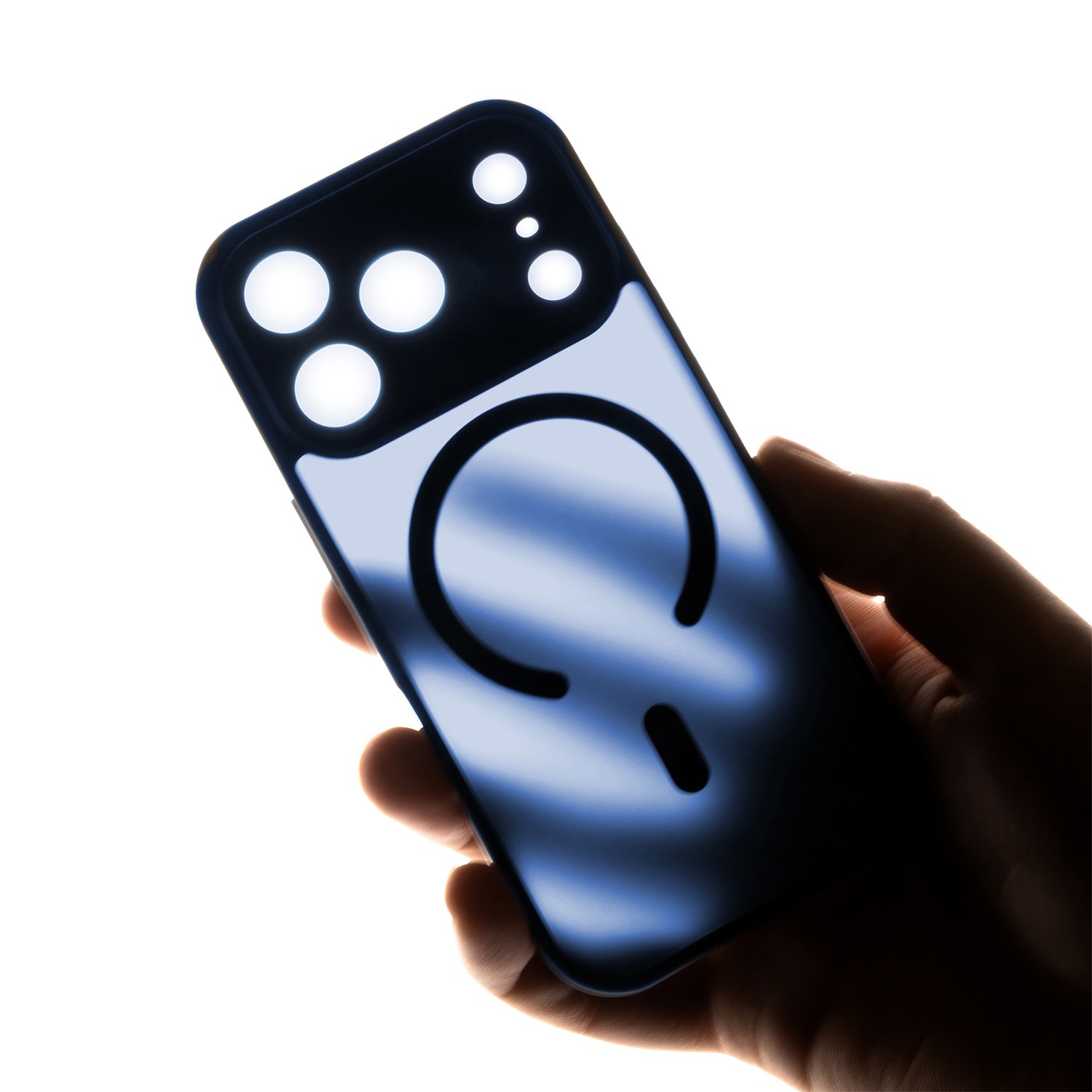 Mag Matt case for iPhone 17 6,3“ dark blue camera protection | Tech A Break