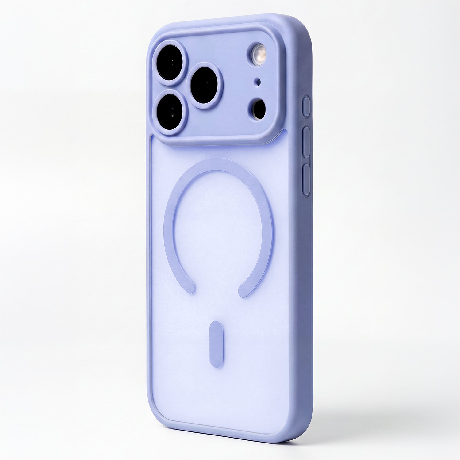 Mag Matt case for iPhone 17 6,3“ light blue camera protection | Tech A Break