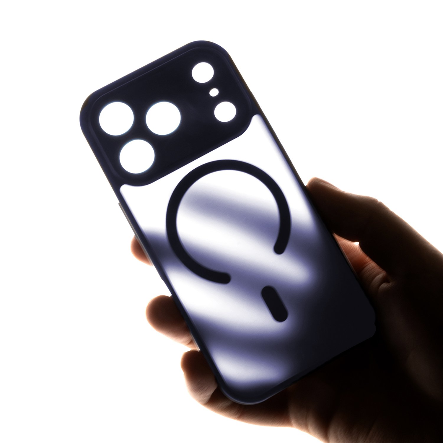 Mag Matt case for iPhone 17 6,3“ light blue camera protection | Tech A Break