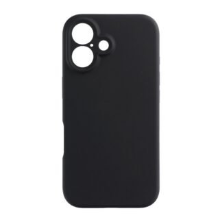 Case for iPhone 16 Forcell F-Protect Rubber Premium compatible with MagSafe black | Tech A Break