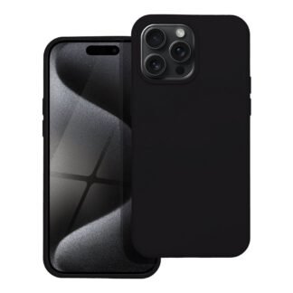 SILICONE case for IPHONE 15 Pro Max black | Tech A Break