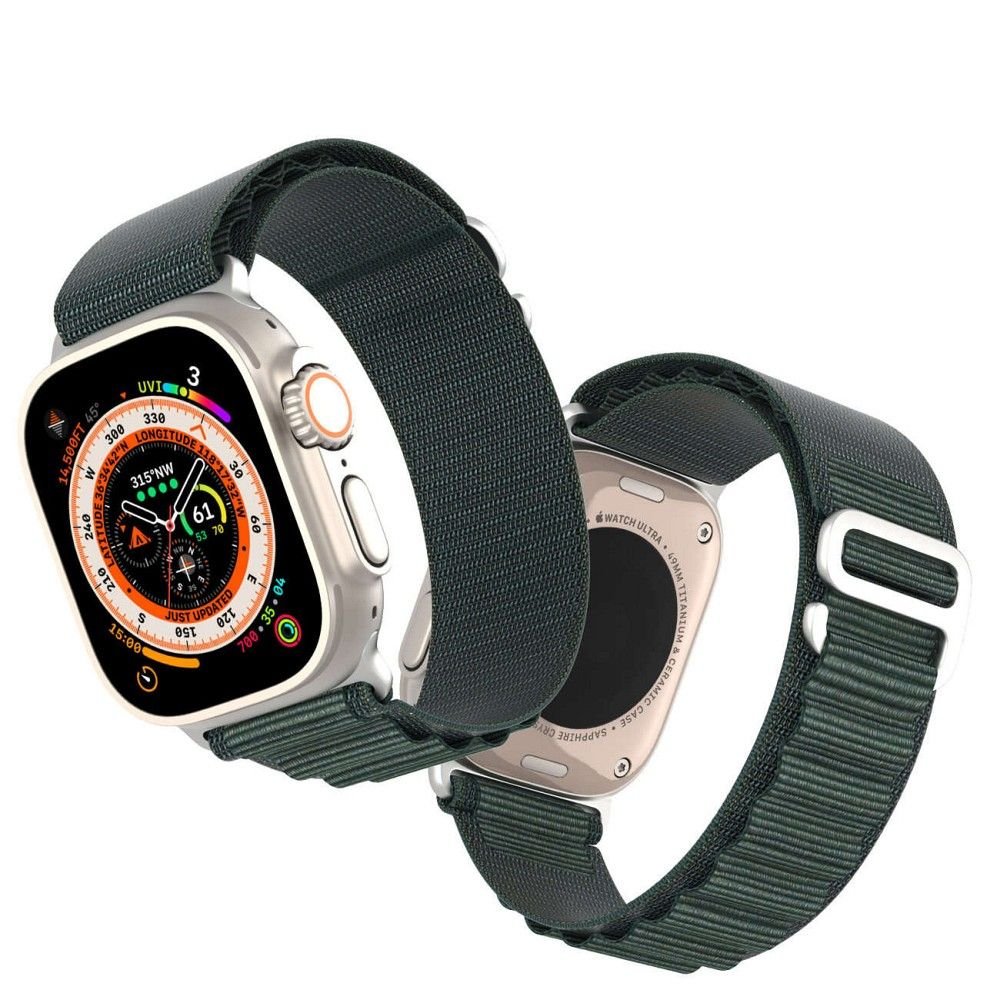 DUX DUCIS strap GS nylon for Apple Watch 42 / 44 / 45 / 49 mm olive | Tech A Break