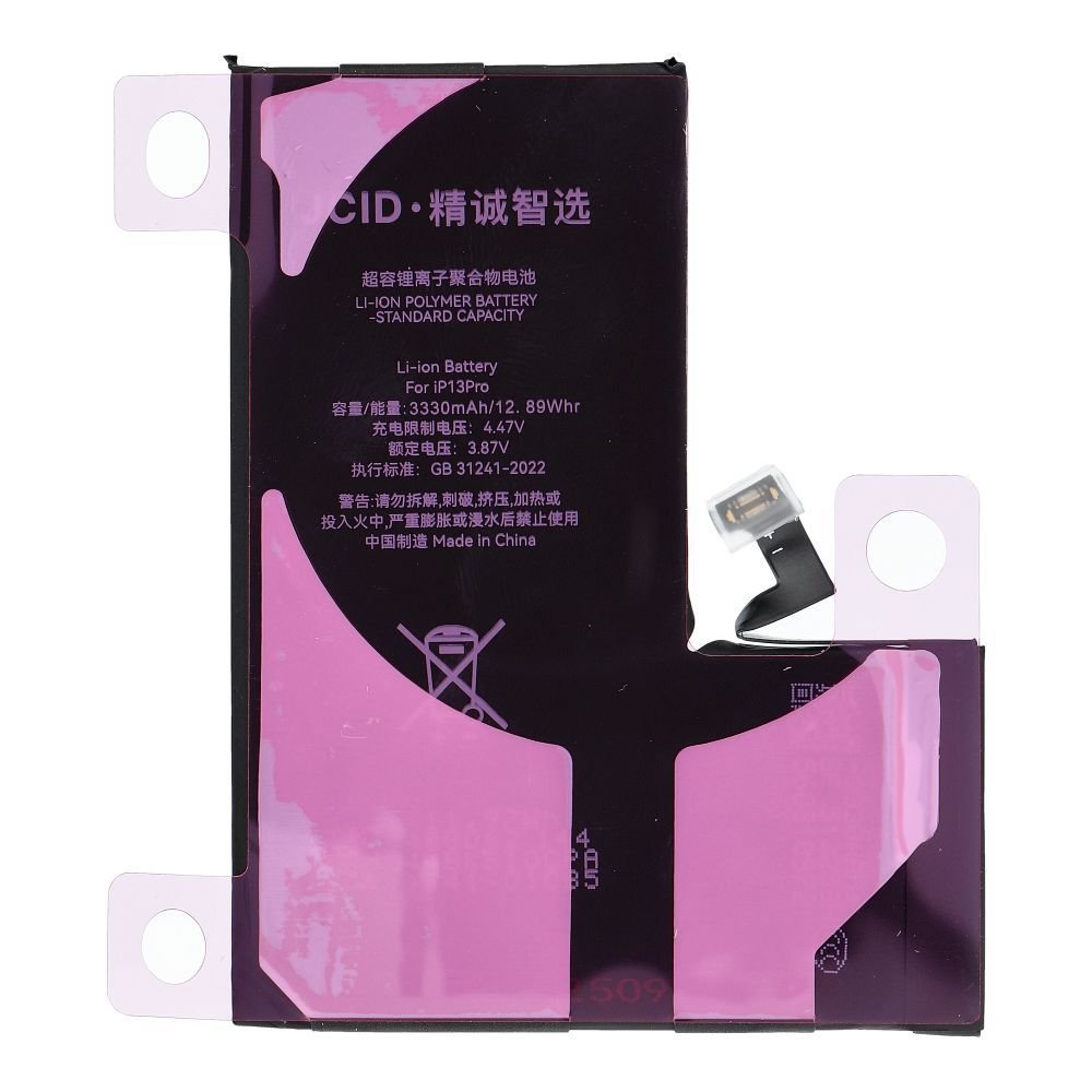 JCID Diagnosable Battery for iPhone 13 Pro 3330 mAh (high capacity) | Tech A Break