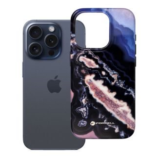 Case for iPhone 15 PRO Forcell F-Protect Mirage compatible with Magsafe Military Drop-Test gold island | Tech A Break