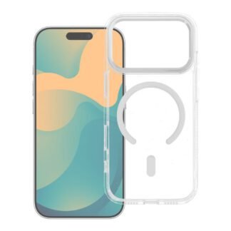 Case for IPHONE 17 Pro FRAME CLEAR HYBRID MAG COVER compatible with MagSafe transparent | Tech A Break