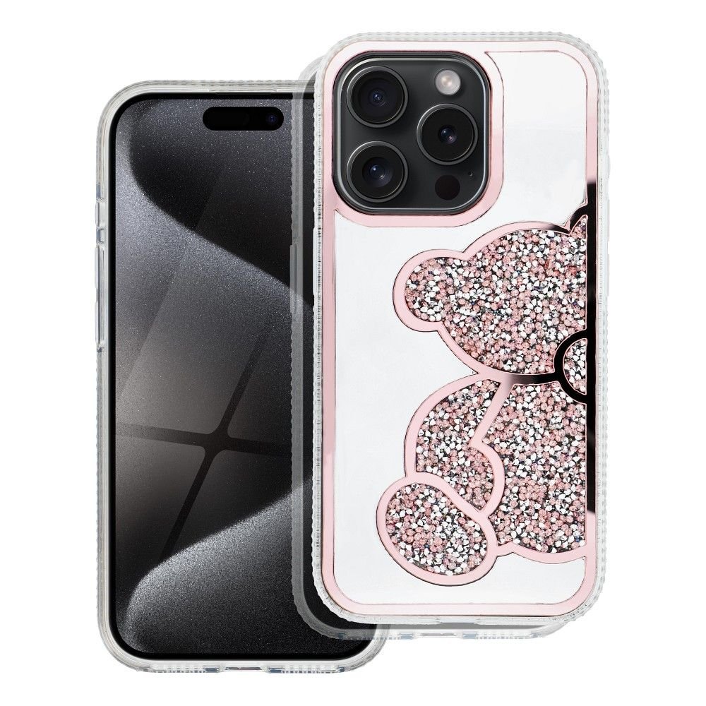 TEDDY BEAR Case for IPHONE 14 Pro pink | Tech A Break
