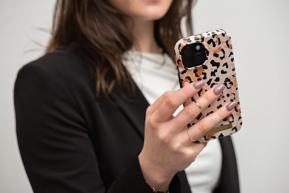 Case for iPhone 15 PLUS Forcell F-Protect Mirage compatible with Magsafenwild panther | Tech A Break